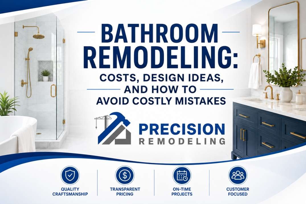 Bathroom Remodeling: Costs, Design Ideas, and How to Avoid Costly Mistakes